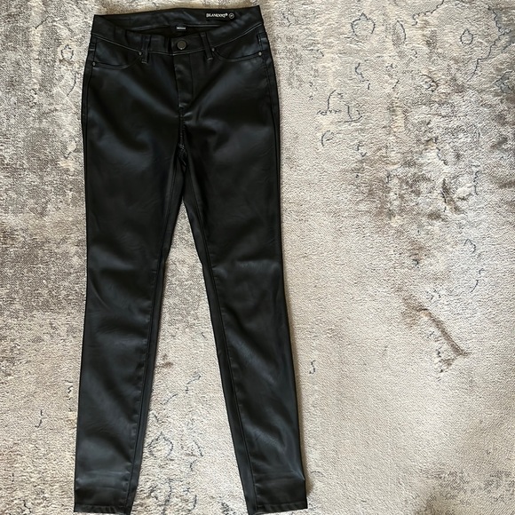 BLANKNYC vegan skinny, black pants, size 27 - Picture 1 of 2